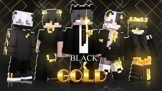 Thumbnail of the Minecraft Bedrock Marketplace product Black x Gold created by DogHouse.