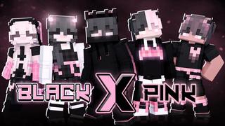 Thumbnail of the Minecraft Bedrock Marketplace product Black X Pink created by DogHouse.