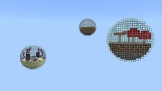 Screenshot of the Minecraft Bedrock Marketplace product Bubbles Skyblock created by DogHouse.