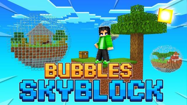 Thumbnail of the Minecraft Bedrock Marketplace product Bolhas Skyblock created by DogHouse.