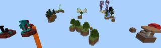 Panorama of the Minecraft Bedrock Marketplace product Classic Skyblock created by DogHouse.