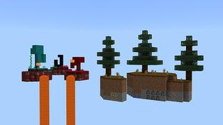 Screenshot of the Minecraft Bedrock Marketplace product Classic Skyblock created by DogHouse.