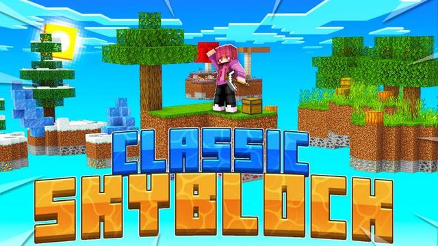 Thumbnail of the Minecraft Bedrock Marketplace product Klassischer Skyblock created by DogHouse.