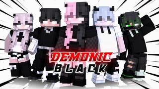Thumbnail of the Minecraft Bedrock Marketplace product Demonic Black created by DogHouse.