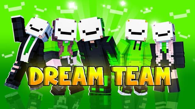 Thumbnail of the Minecraft Bedrock Marketplace product Dream Team created by DogHouse.