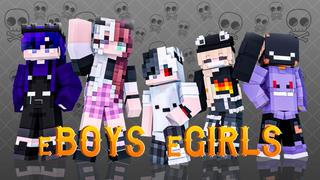 Thumbnail of the Minecraft Bedrock Marketplace product eBoys eGirls created by DogHouse.