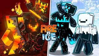 Thumbnail of the Minecraft Bedrock Marketplace product Fire Vs Ice Trends created by DogHouse.