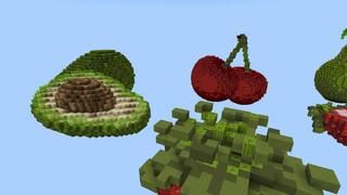 Screenshot of the Minecraft Bedrock Marketplace product Fruit Skyblock created by DogHouse.