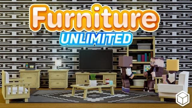Thumbnail of the Minecraft Bedrock Marketplace product Furniture Unlimited created by DogHouse.