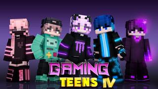 Thumbnail of the Minecraft Bedrock Marketplace product Gamer teens 4 created by DogHouse.