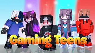 Thumbnail of the Minecraft Bedrock Marketplace product Gaming Teens created by DogHouse.