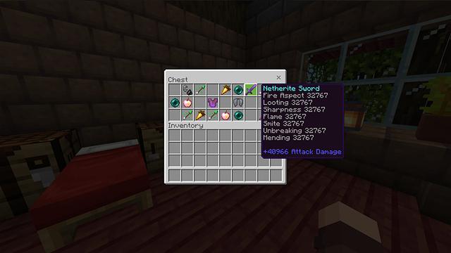 Screenshot of the Minecraft Bedrock Marketplace product Hacker Tools Skyblock created by DogHouse.