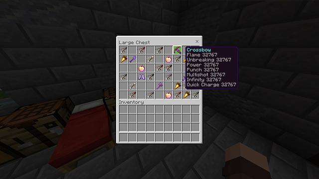 Screenshot of the Minecraft Bedrock Marketplace product Hacker Tools Skyblock created by DogHouse.