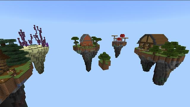 Screenshot of the Minecraft Bedrock Marketplace product Hacker Tools Skyblock created by DogHouse.