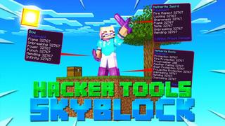 Thumbnail of the Minecraft Bedrock Marketplace product Hacker Tools Skyblock created by DogHouse.