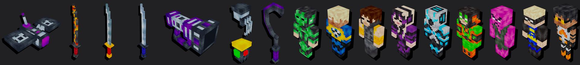 Panorama of the Minecraft Bedrock Marketplace product Heroes vs. Evil Bunker created by DogHouse.
