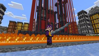 Screenshot of the Minecraft Bedrock Marketplace product Heroes vs. Evil Bunker created by DogHouse.