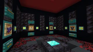 Screenshot of the Minecraft Bedrock Marketplace product Heroes vs. Evil Bunker created by DogHouse.