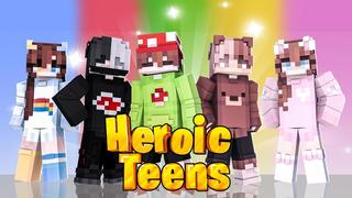 Thumbnail of the Minecraft Bedrock Marketplace product Heroic Teens created by DogHouse.
