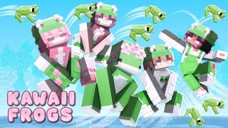 Thumbnail of the Minecraft Bedrock Marketplace product Kawaii Frogs created by DogHouse.