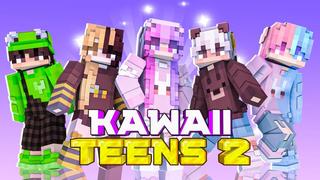 Thumbnail of the Minecraft Bedrock Marketplace product Kawaii Teens 2 created by DogHouse.