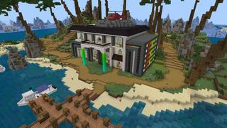 Screenshot of the Minecraft Bedrock Marketplace product Lux Millionaire RGB created by DogHouse.