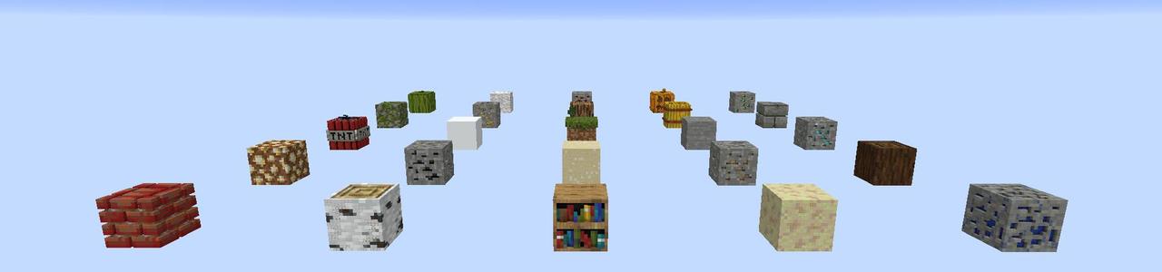 Panorama of the Minecraft Bedrock Marketplace product MEGA BLOCKS Skyblock created by DogHouse.