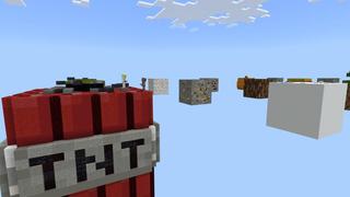Screenshot of the Minecraft Bedrock Marketplace product MEGA BLOCKS Skyblock created by DogHouse.