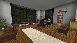 Screenshot of the Minecraft Bedrock Marketplace product Modern Furnitures created by DogHouse.