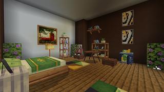 Screenshot of the Minecraft Bedrock Marketplace product Modern Furnitures created by DogHouse.