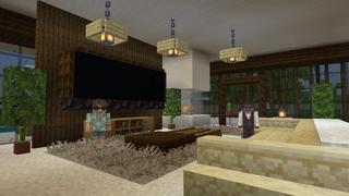 Screenshot of the Minecraft Bedrock Marketplace product Modern Millionaire Mansion created by DogHouse.