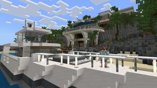 Screenshot of the Minecraft Bedrock Marketplace product Modern Millionaire Mansion created by DogHouse.