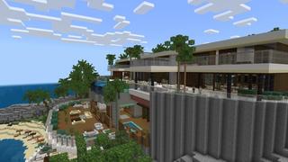 Screenshot of the Minecraft Bedrock Marketplace product Modern Millionaire Mansion created by DogHouse.