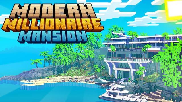 Thumbnail of the Minecraft Bedrock Marketplace product Mansão Milionária Moderna created by DogHouse.
