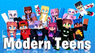 Thumbnail of the Minecraft Bedrock Marketplace product Modern Teens created by DogHouse.
