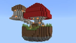 Screenshot of the Minecraft Bedrock Marketplace product Mushroom Skyblock created by DogHouse.
