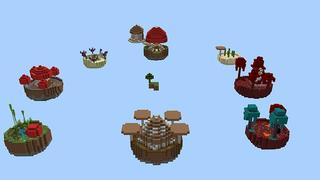 Screenshot of the Minecraft Bedrock Marketplace product Mushroom Skyblock created by DogHouse.