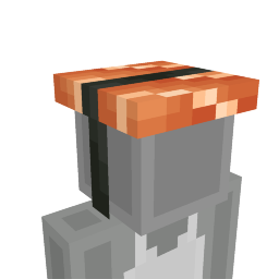 Thumbnail of the Minecraft Bedrock Marketplace product Nigiri Hat created by DogHouse.