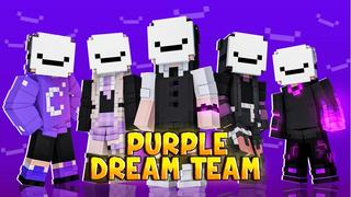 Thumbnail of the Minecraft Bedrock Marketplace product Purple Dream Team created by DogHouse.