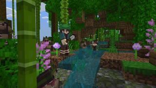 Screenshot of the Minecraft Bedrock Marketplace product Puzzle Skyblock created by DogHouse.