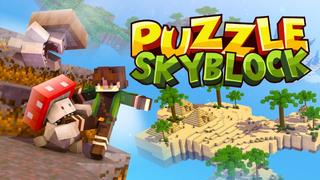 Thumbnail of the Minecraft Bedrock Marketplace product Puzzle Skyblock created by DogHouse.