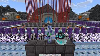 Screenshot of the Minecraft Bedrock Marketplace product Safest Base Vs. Robots created by DogHouse.