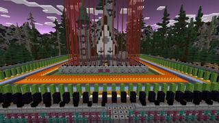 Screenshot of the Minecraft Bedrock Marketplace product Safest Castle vs. Mutants created by DogHouse.