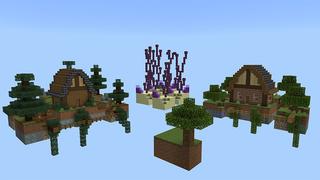 Screenshot of the Minecraft Bedrock Marketplace product Skyblock+ created by DogHouse.