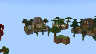 Screenshot of the Minecraft Bedrock Marketplace product Skyblock+ created by DogHouse.