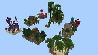 Screenshot of the Minecraft Bedrock Marketplace product Skyblock+ created by DogHouse.