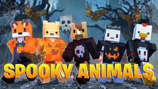 Thumbnail of the Minecraft Bedrock Marketplace product Spooky Animals created by DogHouse.