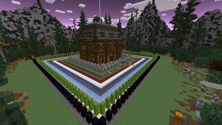 Screenshot of the Minecraft Bedrock Marketplace product Spooky Mobs vs. Haunted House created by DogHouse.