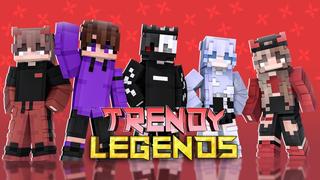 Thumbnail of the Minecraft Bedrock Marketplace product Trendy Legends created by DogHouse.