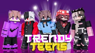 Thumbnail of the Minecraft Bedrock Marketplace product Trendy Teens created by DogHouse.